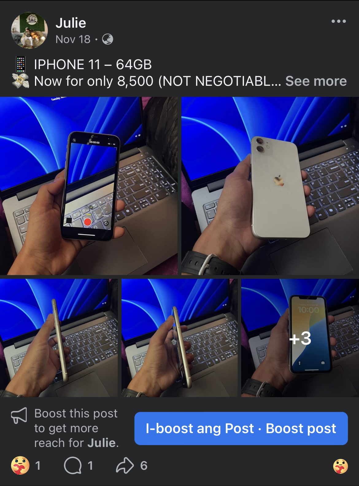 iPhone transaction photo 3